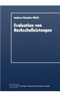 Evaluation Von Hochschulleistungen