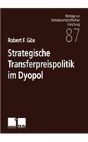 Strategische Transferpreispolitik Im Dyopol