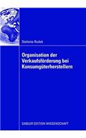 Organisation Der Verkaufsförderung Bei Konsumgüterherstellern