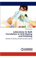 Laboratory to Bulk Correlation in Knit Dyeing and Finishing