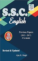 SSC English ( 113 Set) Previous Papers 2013 to 2016 Revised & Updated PT & Mains 2017