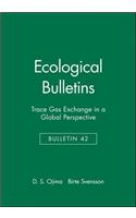 Ecological Bulletins, Trace Gas Exchange in a Global Perspective