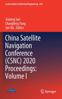 China Satellite Navigation Conference (Csnc) 2020 Proceedings: Volume I