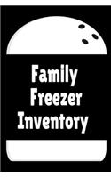 Family Freezer Inventory: Family Freezer Inventory List-Family Freezer Inventory List- Inventory Log Book ( 6" x 9" ) - 120 Pages, color interior with white