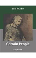 Certain People: Large Print