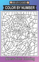 Brain Games Color By Number Stress-Free Coloring