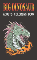 Big Dinosaur Adults Coloring Book