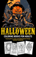 Halloween Coloring Books for Adults
