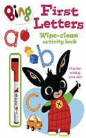 First Letters Wipe-clean activity book: (Bing)