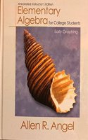 Elementary Algebra for College Students: Early Graphing