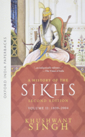 History of the Sikhs Vol 2:1839-2004 2e