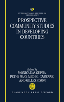 Prospective Community Studies in Developing Countries