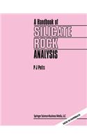 A Handbook of Silicate Rock Analysis