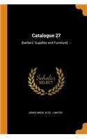 Catalogue 27