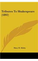 Tributes To Shakespeare (1892)