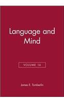 Language and Mind, Volume 16