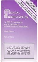 Medical Abbreviations: 14,000 Conveniences at the Expense of Communications and Safety