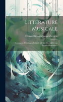 Littérature Musicale