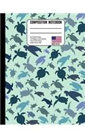 Composition Notebook 4x4 Graph Paper