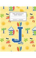 Primary Composition Notebook Grades K-2 Story Journal J