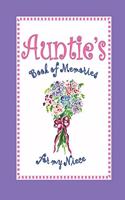 Auntie's Book of Memories for My Niece