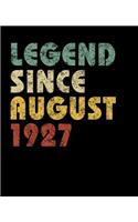 Legend Since August 1927