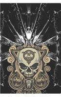 skull skulls curls curly goth gothic horror dark