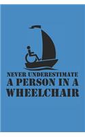 Never Underestimate a Person in a Wheelchair