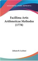 Facillima Artis Arithmeticae Methodus (1778)