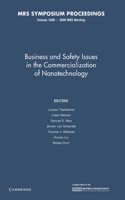 Business and Safety Issues in the Commercialization of Nanotechnology: Volume 1209