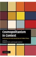 Cosmopolitanism in Context
