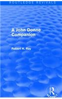 A John Donne Companion (Routledge Revivals)