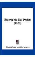 Biographie Des Prefets (1826)