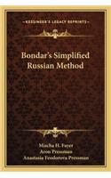Bondar's Simplified Russian Method
