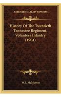 History Of The Twentieth Tennessee Regiment, Volunteer Infantry (1904)
