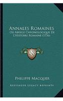 Annales Romaines