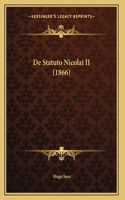 De Statuto Nicolai II (1866)