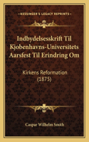 Indbydelsesskrift Til Kjobenhavns-Universitets Aarsfest Til Erindring Om