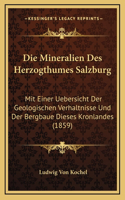 Mineralien Des Herzogthumes Salzburg
