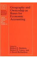 Geography and Ownership as Bases for Economic Accounting