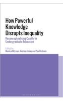 How Powerful Knowledge Disrupts Inequality