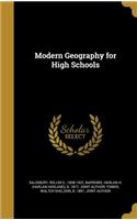 Modern Geography for High Schools