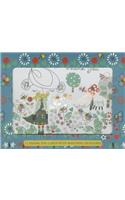 Girl and Dog Thank You Cards