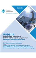 Pods 14 Proceedings of 33rd ACM Sigmod Sigact Sigart Symposium on Principles of Database Systems