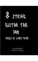 8 string guitar tab