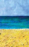 Sea and Sand Painted Notebook