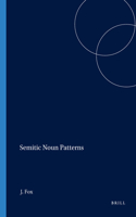 Semitic Noun Patterns