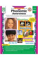 Phonemic Awareness, Grades Pk - 1: Activity Pages and Easy-To-Play Learning Games for Introducing and Practicing Short-And Long-Vowel Phonograms