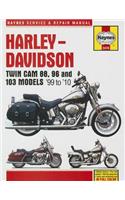 Harley-Davidson Twin Cam 88, 96 & 103 Models (99 - 10) Haynes Repair Manual: Service and Repair Manual