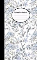 small composition notbook: cute Wide Ruled paper Notebook Journal - Wide Blank Lined Workbook for Teens Kids Students Girls for Home School College for Writing Notes - 120 Pag